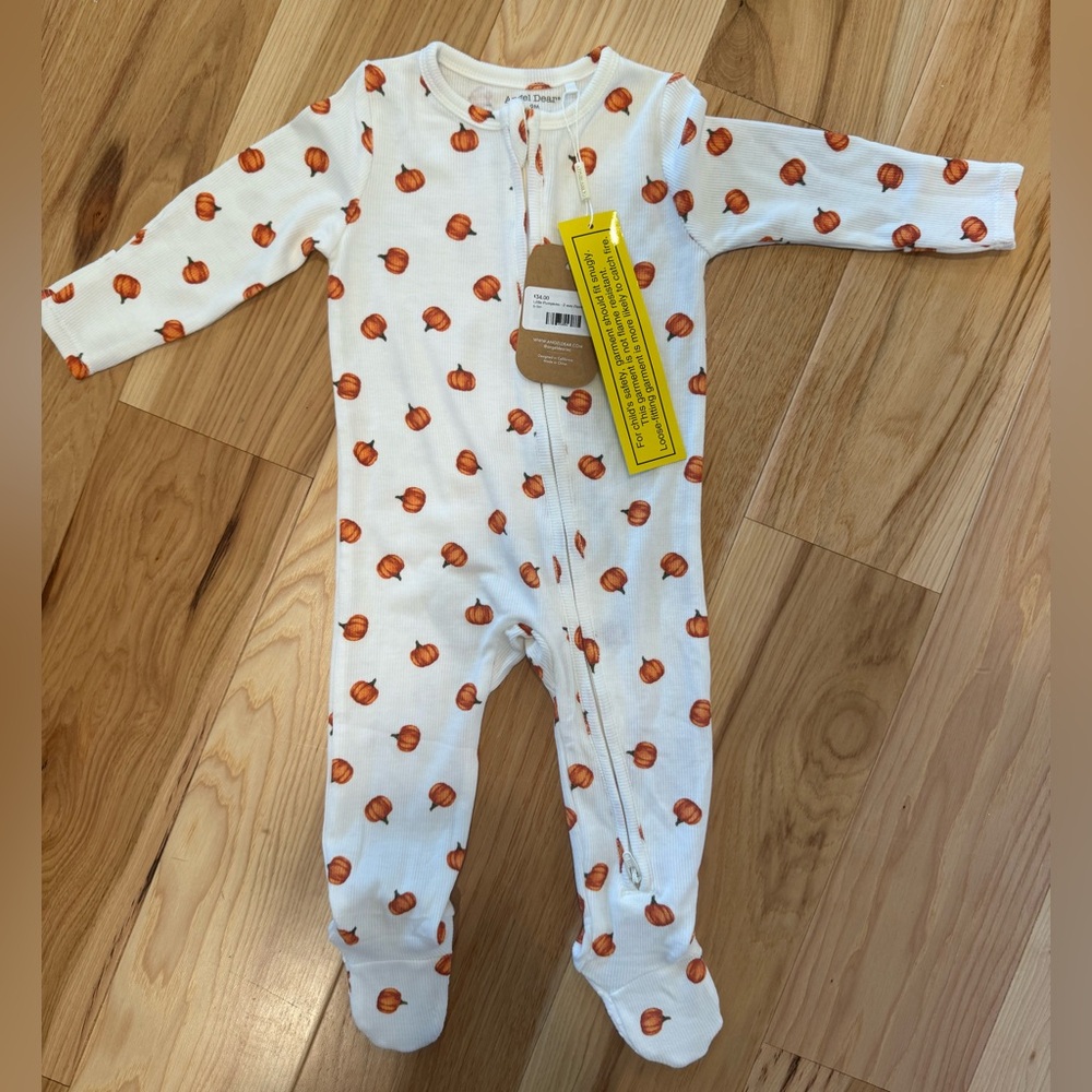 Angel Dear Pumpkin Sleeper 6-9months NWT